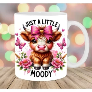 Highland Cow Mug Wrap Mug