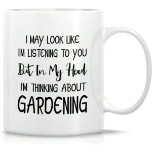 Ceramic Coffee Mugs - Gardening